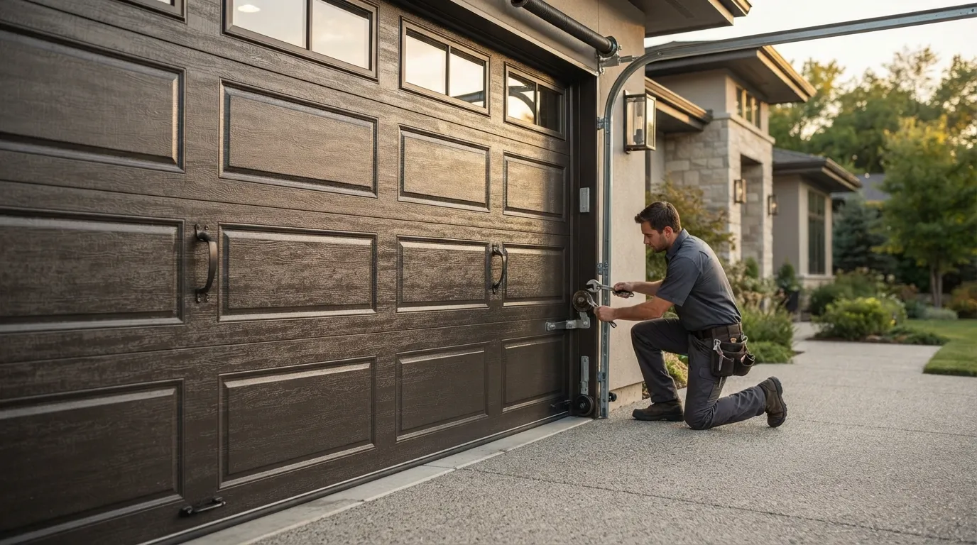 Off-Track Garage Door Repair for Stonegate Homes in Greenwood Village