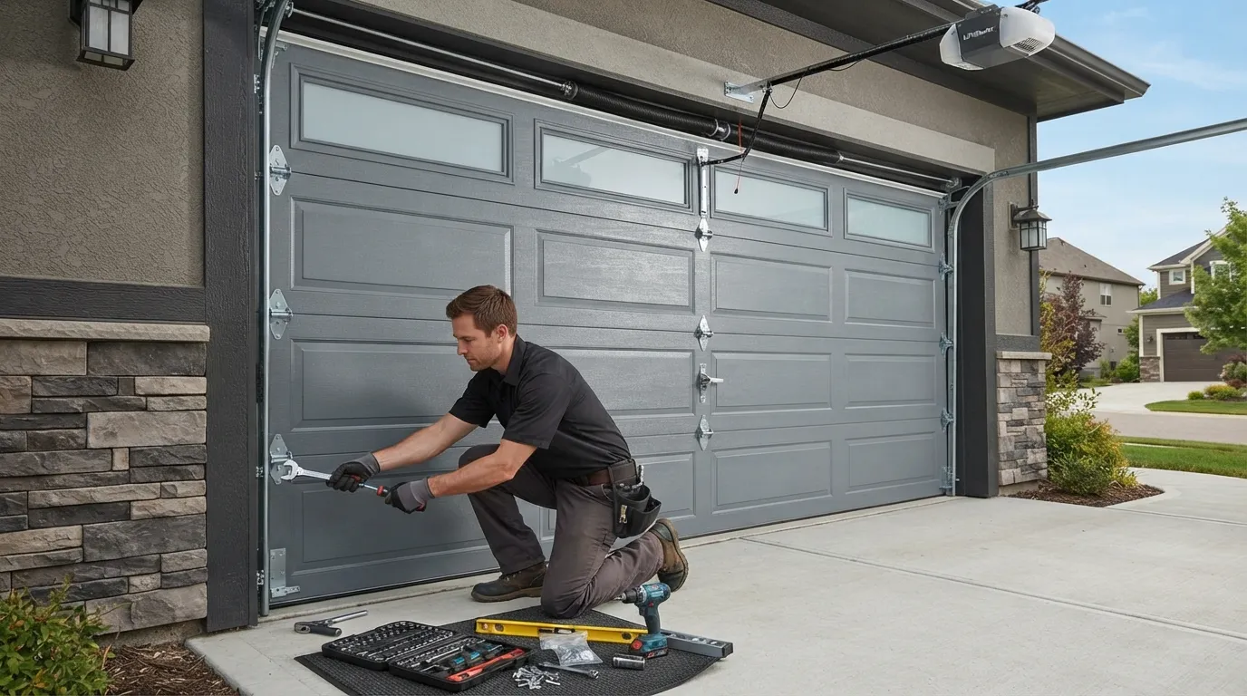 New Garage Door Installation for Castle Pines Homes Built Around 2003 in Greenwood Village
