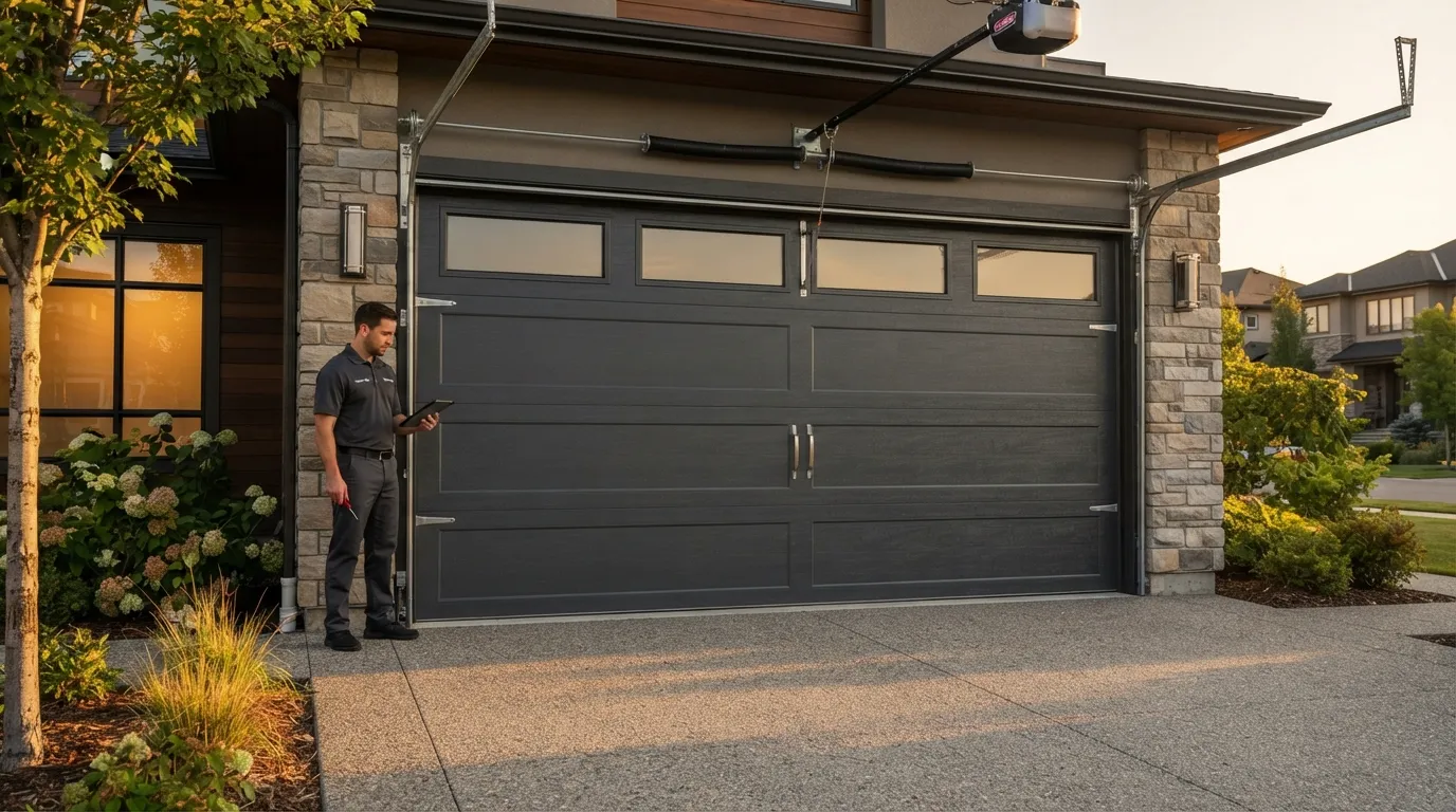 New Garage Door Installation for Roxborough Park Homes in Greenwood Village