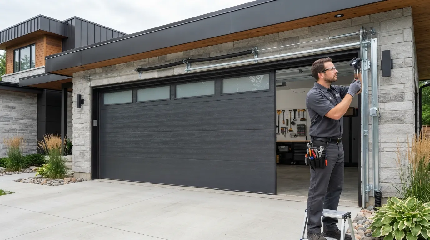 Off-Track Garage Door Repair for Applewood Homes in Greenwood Village