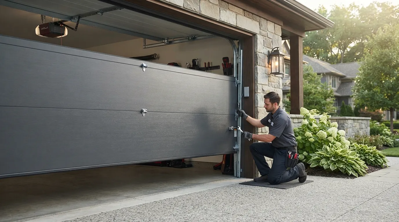 Off-Track Garage Door Repair, Castle Pines Village in Greenwood Village