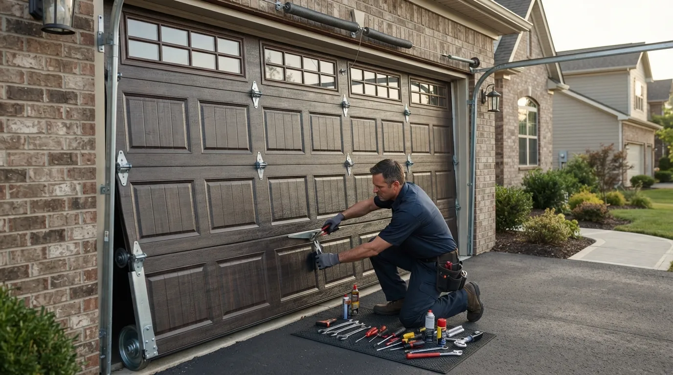 Panel Replacement for Castle Pines Garage Doors in Greenwood Village